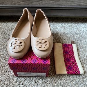 ❌SOLD in M❌Tory Burch Minnie Travel Ballet Flats